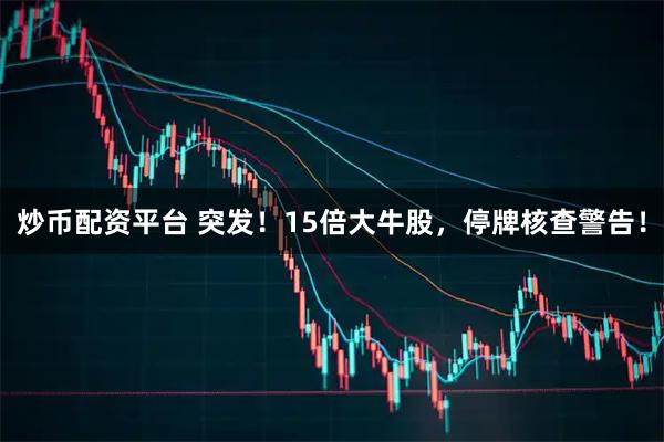 炒币配资平台 突发！15倍大牛股，停牌核查警告！