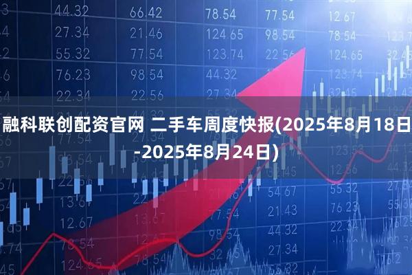 融科联创配资官网 二手车周度快报(2025年8月18日-2025年8月24日)